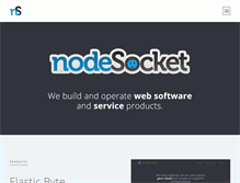 Tablet Screenshot of nodesocket.com